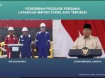 Prabowo sebut proyek Migas Natuna bukti anak bangsa kuasai teknologi