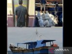 Polda Babel amankan satu kapal kayu bermuatan 20 ton bijih timah