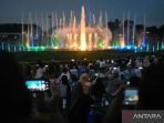 Konser jadi magnet utama pengunjung TMII saat malam Tahun Baru 2026